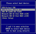 Tabella di Select Boot Device PC